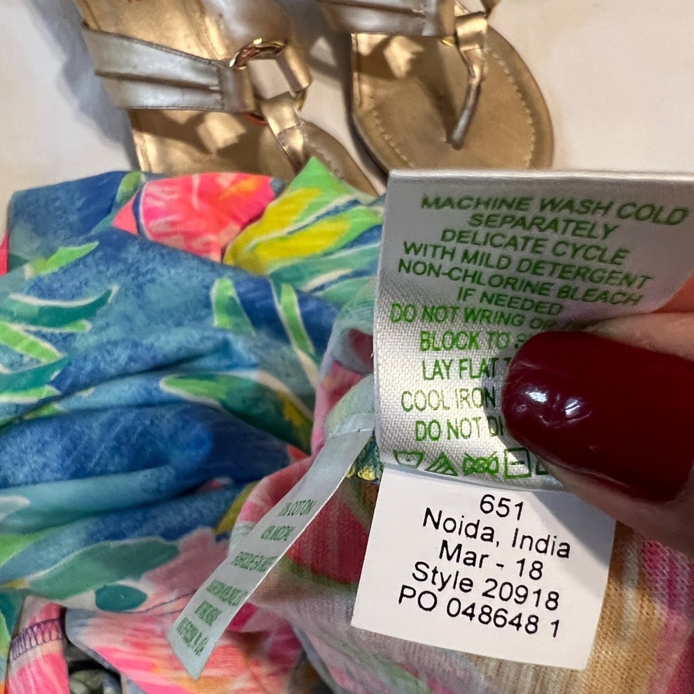 Lilly Pulitzer summer dress extra small - Picture 9 of 9